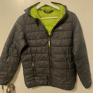 PARADOX Child's size L 10/12 grey puffer jacket